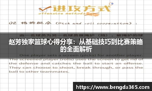 赵芳独家篮球心得分享：从基础技巧到比赛策略的全面解析
